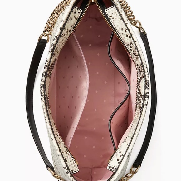 🔽 Kate spade emerson snake lorie shoulder bag nwt - Picture 6 of 8